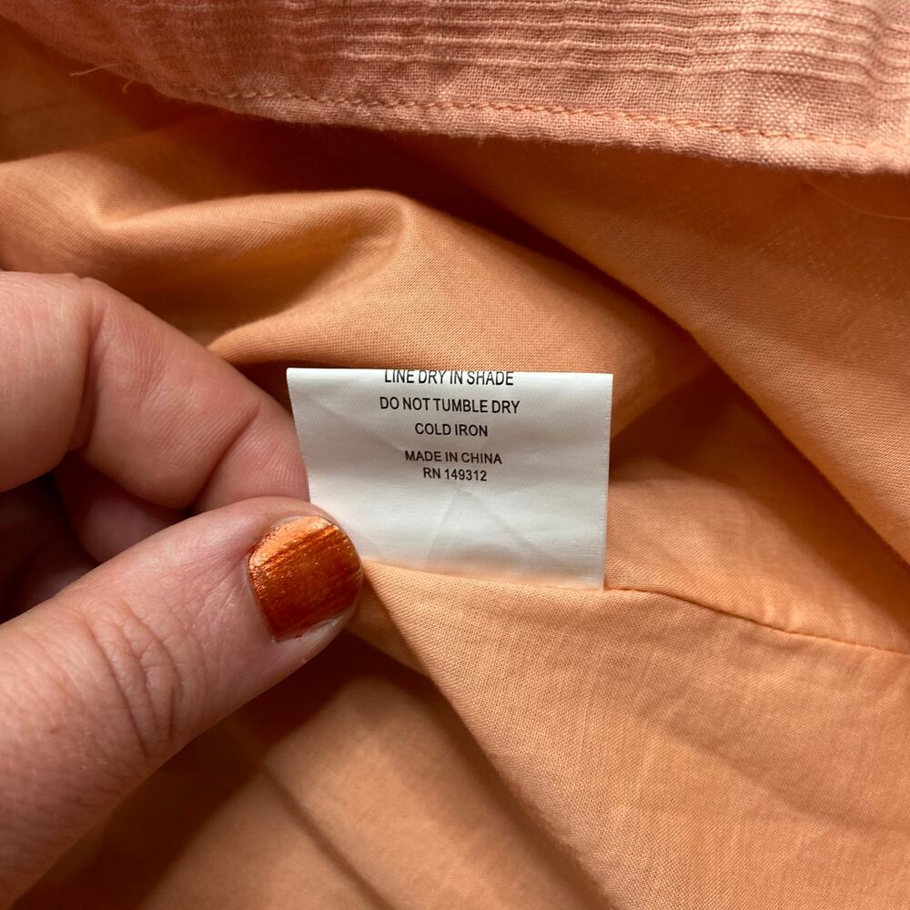 Hello Molly Women's Peach Pink Soft Hearts Club Mini Dress Size Small 4 - Picture 12 of 12